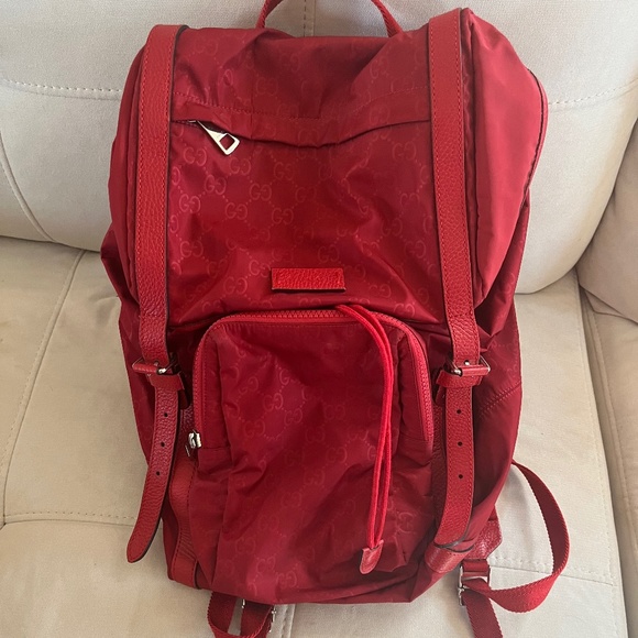 Gucci Nylon GG Supreme Backpack